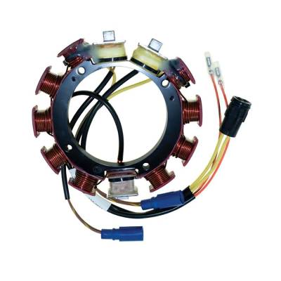 Rareelectrical - New 35 Amp Stator Coil Compatible With Johnson/Evinrude 6 Cyl 3.500 Bore Cross Flow 185 Hp 1993-1994 - Image 1