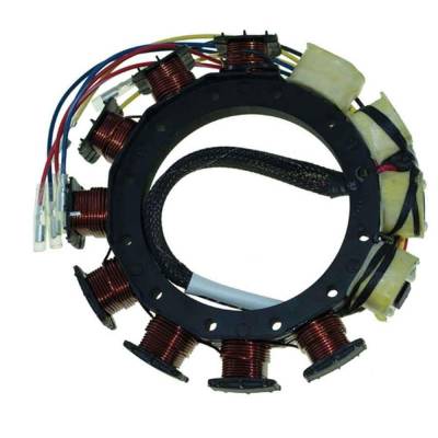 New Stator Compatible With Mariner Mercury 6 Cyl 3.375 Chrome Bore 2.4L 175 Hp 6 Cyl 3.501 Bore 2.5L