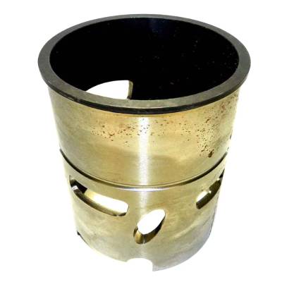 New 3.800" Bore Port Side Flanged Cylinder Sleeve Compatible With Johnson/Evinrude 6 Cyl 3.600 Bore