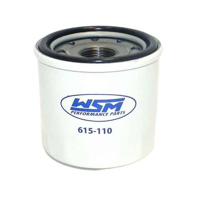 Rareelectrical - New Oil Filter Compatible With Honda Mercury Nissan/Tohatsu 2 Cyl 2.283 Bore Bf 9.9 Hp 2 Cyl 4 - Image 1