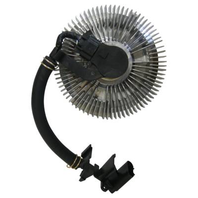 Rareelectrical - New Hvac Fan Clutch Compatible With Saab 9-7X Gmc Envoy Chevrolet Trailblazer Buick Rainier Isuzu - Image 3