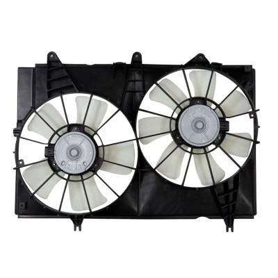 Rareelectrical - New Engine Cooling Fan Compatible With Cadillac Cts 2003 By Part Number 19129896 19129897 25708388 - Image 1