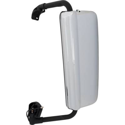 Rareelectrical - New Left Mirror Compatible With Volvo Vnl 2004-2011 By Part Numbers 82239815/20701416 Vl45el-Hd - Image 1