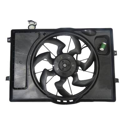 Rareelectrical - New Dual Radiator And Condenser Fan Compatible With Hyundai Elantra 2021 2022 By Part Number Number - Image 2