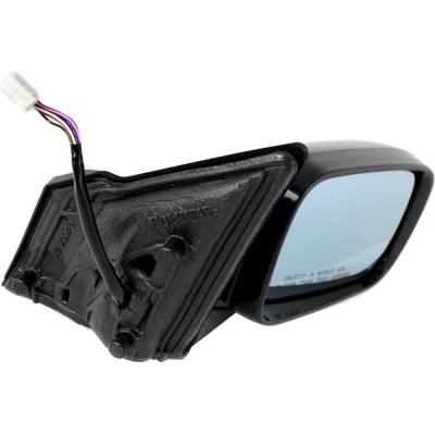 Rareelectrical - New Right Mirror Compatible With Acura Mdx Base Sport Utility 4-Door 3.7L 2010 2011 2012 2013 By - Image 3