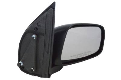 Rareelectrical - New Right Hand Side Mirror Compatible With 2005-2009 Nissan Frontier Xterra Manual Black 68028N - Image 2