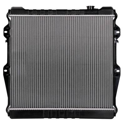 Rareelectrical - New Radiator Compatible With Toyota Audi Pickup 1988 1989 1990 1991 1992 1993 1994 1995 By Part - Image 1