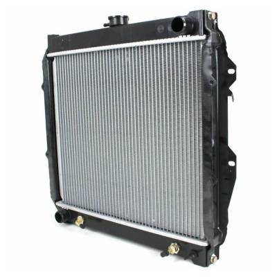 Rareelectrical - New Radiator Compatible With Toyota Audi Pickup 1986 1987 1988 1989 1990 1991 1992 1993 1994 1995 By - Image 1