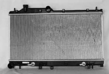 Rareelectrical - New Radiator Assembly Compatible With Subaru 05-07 Legacy 2.5L H4 2458Cc Turbocharged Su3010148 2405 - Image 2