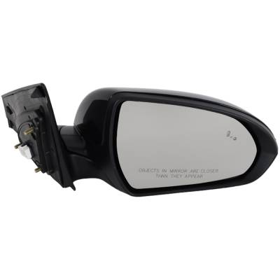 Rareelectrical - New Right Mirror Compatible With Hyundai Elantra 1.4L 1.6L 2.0L 2019-2019 By Part Numbers Hy1321266 - Image 2