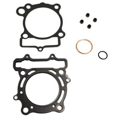 New Top End Gasket Kit Compatible With Kawasaki Suzuki Kx-F 250Cc 2004-2008 Rmz 250Cc 2004-2006