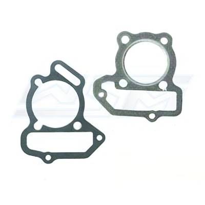 New 50Mm Bore Top End Gasket Kit Compatible With Yamaha Grizzly 125Cc 2004-2013 Breeze 125Cc