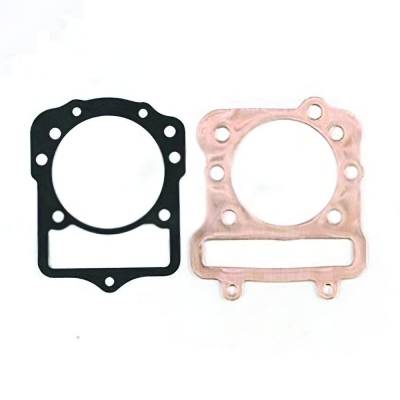 New 79Mm Bore Top End Gasket Kit Compatible With Kawasaki Bayou 4X4 300Cc 1989-2004 Prairie 300Cc