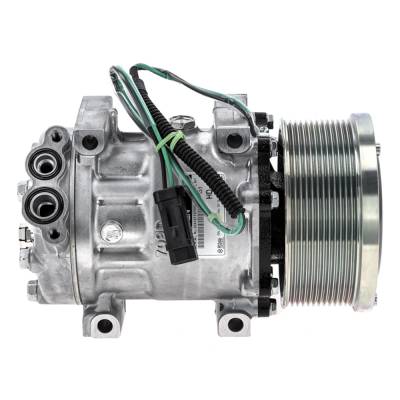 Rareelectrical - New OEM Sanden A/C Compressor Compatible With Caterpillar By Part Numbers 3729295 6513108 2006095 - Image 1