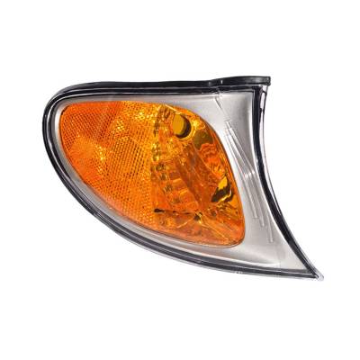 Rareelectrical - New Passenger Side White Turn Signal Light Compatible With Bmw 320I 2002-2005 Bm2521110 63136915384 - Image 1