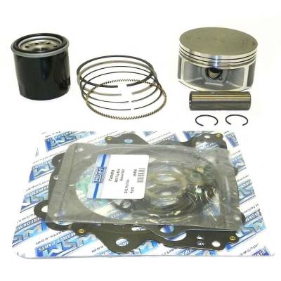 Rareelectrical - New 100.5Mm Bore .5Mm Over Top End Rebuild Kit Compatible With Yamaha Grizzly Hunter 660Cc 2002-2006 - Image 2