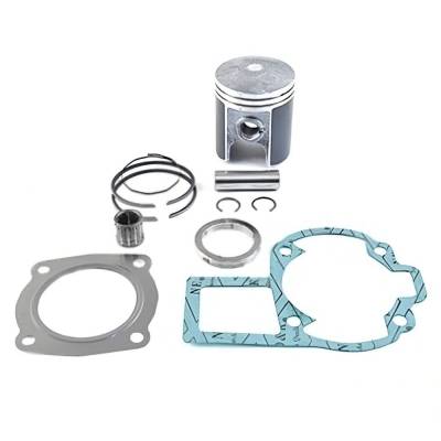 New 50.5Mm Bore .5Mm Over Top End Rebuild Kit Compatible With Kawasaki Suzuki Kfx 80Cc 2003-2006 Lt