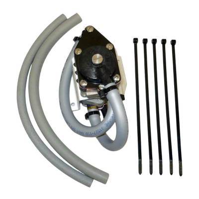 Rareelectrical - New Fuel Pump Compatible With Johnson/Evinrude 6 Cyl 3.600 Bore 60 Degree Carb 150 Hp 6 Cyl 3.600 - Image 1