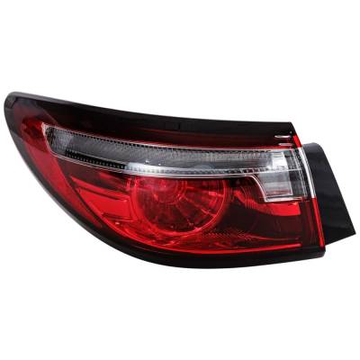 Rareelectrical - New Left Tail Lights Compatible With Mazda 6 2.5L 2018 2019 2020 2021 By Part Numbers Ma2804127 - Image 2