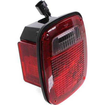 Rareelectrical - New Left Tail Lights Compatible With Jeep Wrangler 2.4L 2.5L 4.0L 1998 1999 2000 2001 2002 2003 2004 - Image 3