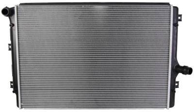 Rareelectrical - New Radiator Assembly Compatible With Audi 2006 2007 2008 2009 A3 Tt 2.0L L4 1984Cc 121 Cid 3159 - Image 1