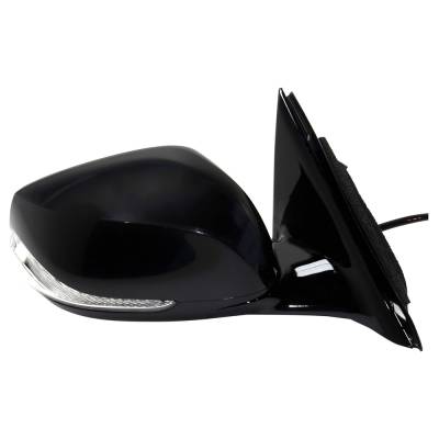 Rareelectrical - New Right Mirror Compatible With Infiniti Q50 Hybrid Premium Seduction Perfection Red Inspiration - Image 5