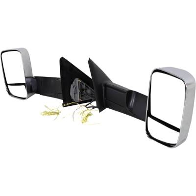 Rareelectrical - New Left Mirror Compatible With Dodge Ram 2500 Ram 3500 Ram 1500 2002-2008 By Part Numbers - Image 1