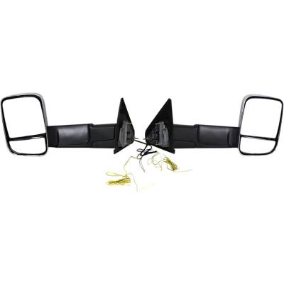 Rareelectrical - New Left Mirror Compatible With Dodge Ram 2500 Ram 3500 Ram 1500 2002-2008 By Part Numbers - Image 5