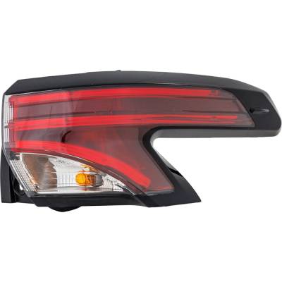 Rareelectrical - New Right Tail Lights Compatible With Toyota Sienna Le Xle Woodland Edition Mini Passenger Van - Image 2