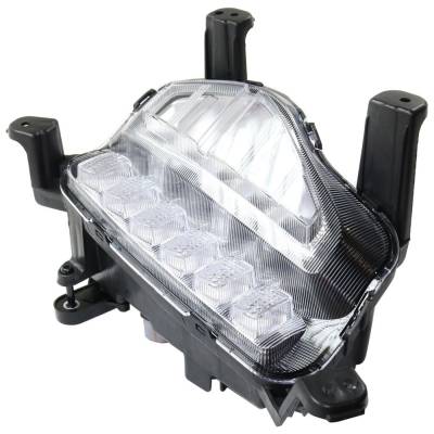 New Right Fog Light Assembly, Daytime Running Lights Compatible With Hyundai Santa Cruz Santa Fe