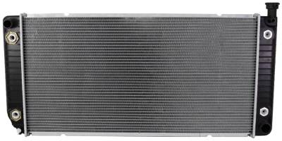 Rareelectrical - Radiator Assembly Compatible With Chevy 94-95 C1500 C2500 K1500 K2500 K3500 Suburban Tahoe 2547 - Image 2