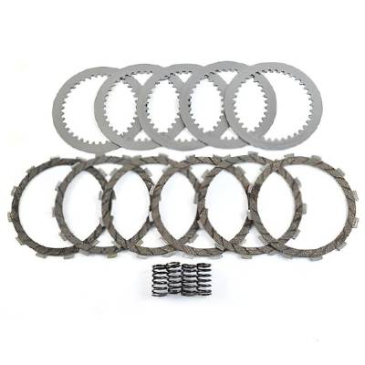 Rareelectrical - New Complete Clutch Kit Compatible With Arctic Cat Suzuki 4X4 Manual 400Cc 2X4 Auto 400Cc King Quad - Image 1