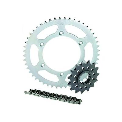 Rareelectrical - New Chain & Sprocket Kit Compatible With Suzuki Rm 80Cc 80Cc Engine By 3002-898Z - Image 1