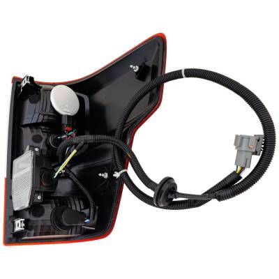 Rareelectrical - New Left Tail Lights Compatible With Nissan Titan Platinum Reserve Pro-4X S Sl Sv Crew Extended - Image 2