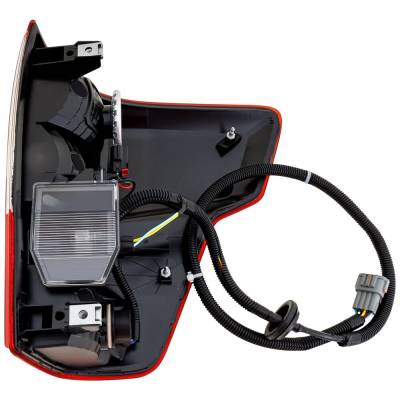 Rareelectrical - New Left Tail Lights Compatible With Nissan Titan Platinum Reserve Pro-4X S Sl Sv Crew Extended - Image 5