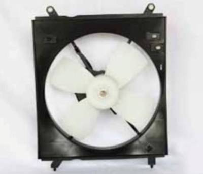 Rareelectrical - New Ac Condenser Fan Assembly Compatible With 1997-1999 Toyota Camry 2.2L L4 2164Cc Fa70091 - Image 2