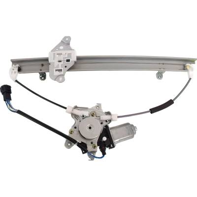 Rareelectrical - New Window Regulator With Motor Compatible With Nissan Versa 2007 2008 2009 2010 2011 By Part - Image 1