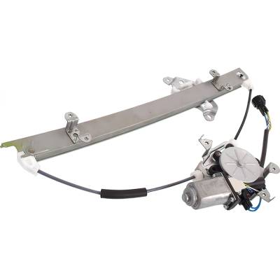 Rareelectrical - New Window Regulator With Motor Compatible With Nissan Versa 2007 2008 2009 2010 2011 By Part - Image 3