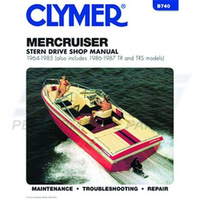 New Service Manual Compatible With Mercruiser By B740