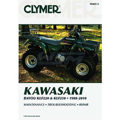 New Service Manual Compatible With Kawasaki Bayou 250Cc Bayou 220Cc By M465-3