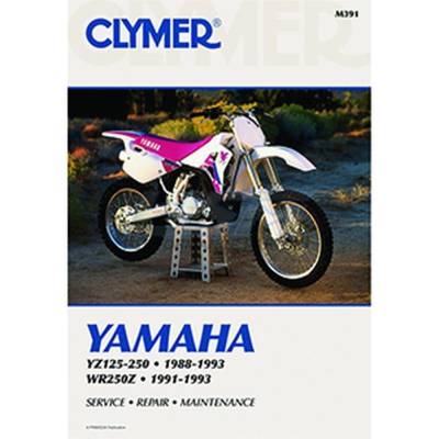 New Service Manual Compatible With Yamaha Yz 125 Hp Wr 250 Hp Yz 250 Hp By M391