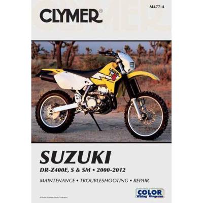 New Service Manual Compatible With Suzuki Drz 400 Hp Drz-E 400 Hp Drz-Sm 400 Hp By M477-4