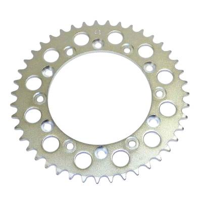 New 43 Tooth Rear Sprocket Compatible With Honda Yamaha Xr 250 Hp Xr 350 Hp Wr-R 250 Hp Wr-X 250 Hp