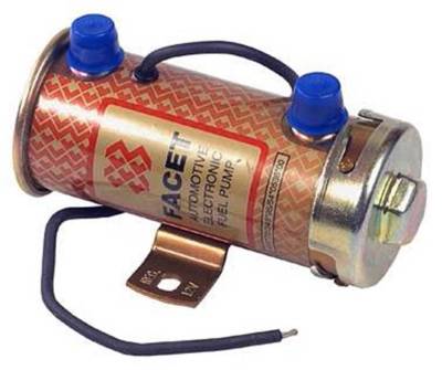 New 12V Facet Solid State Fuel Pump Compatible With 4-5.5Psi Carbureted Engines Case 87029971