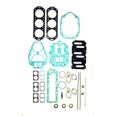 New Powerhead Gasket Kit Compatible With Mercury 6 Cyl 3.501 Bore 2.5L Xri 200 Hp 6 Cyl 3.501 Bore