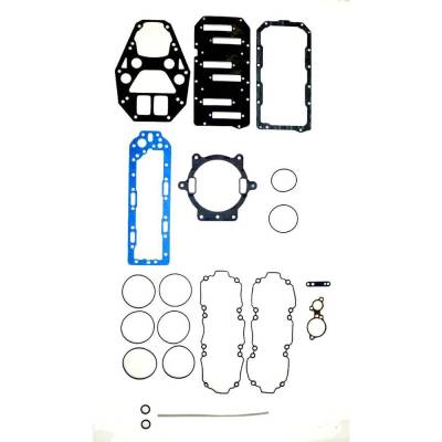 Rareelectrical - New Powerhead Gasket Kit Compatible With Mercury 6 Cyl 3.501 Bore 2.5L Sport Jet 200 Hp - Image 1