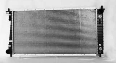 Rareelectrical - New Radiator Assembly Compatible With Ford 97-04 F150 F250 F350 Heritage Super Duty 4.2L 4.6L 2973 - Image 1