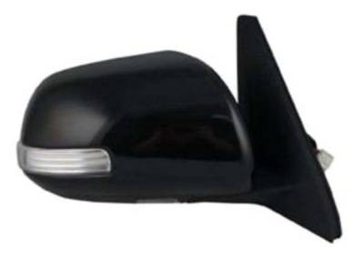 New Right Passenger Side Door Mirror Compatible With 2010-13 Toyota 4Runner Manual Folding