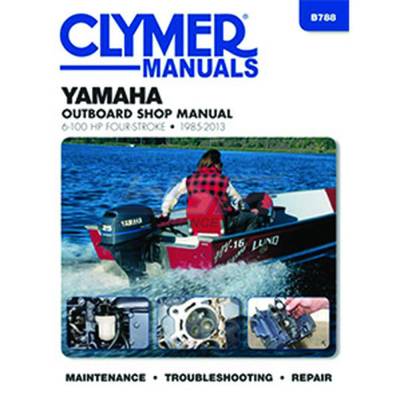 Rareelectrical - New Service Manual Compatible With Yamaha 2 Cyl 4 Stroke 25 Hp 4 Cyl 4 Stroke 100 Hp 3 Cyl 4 Stroke - Image 1