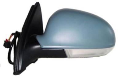 New Left Driver Side Door Mirror Compatible With 2005-2010 Volkswagen Jetta Power Heat Vw1320122
